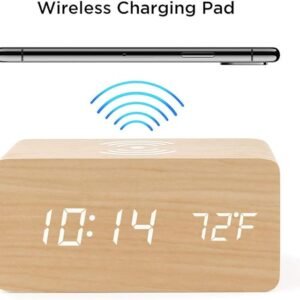 Clock & Wireless Charger 053