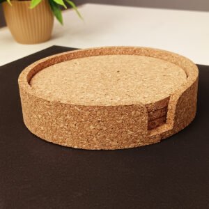 Cork Coaster -Round 051
